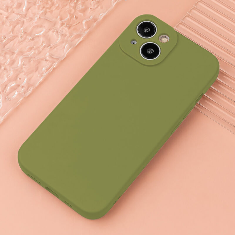 Silicon case for iPhone 12 / 12 Pro 6,1" olive - Bild 10