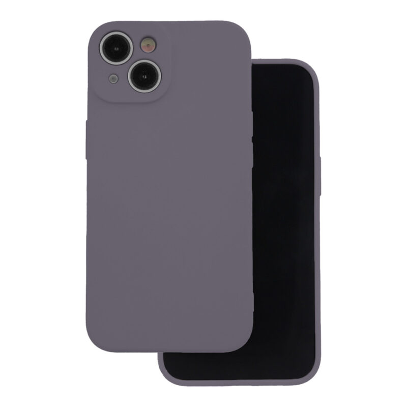 Silicon case for iPhone 13 6,1" dark grey