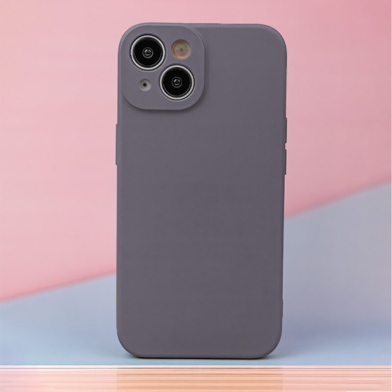 Silicon case for iPhone 13 6,1" dark grey - Bild 8