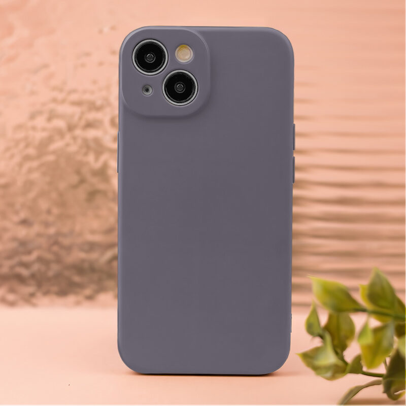 Silicon case for iPhone 13 6,1" dark grey - Bild 10