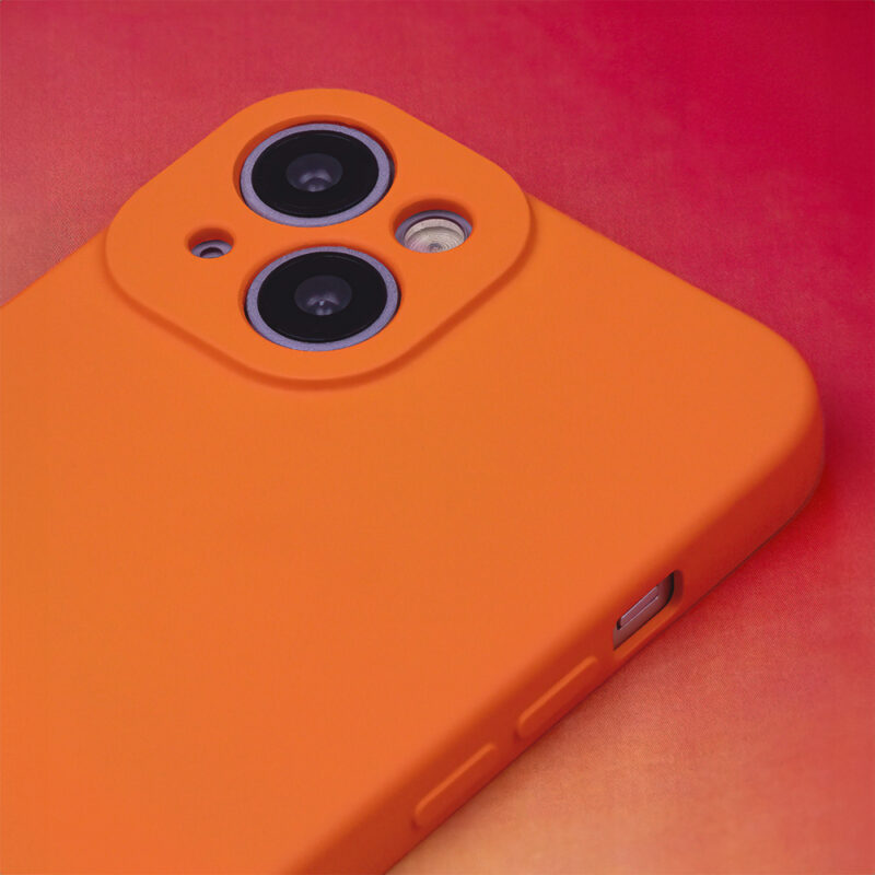 Silicon case for iPhone 13 6,1" orange - Bild 7