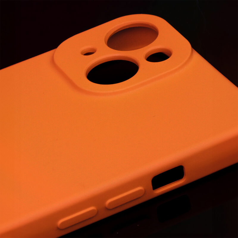 Silicon case for iPhone 13 6,1" orange - Bild 9