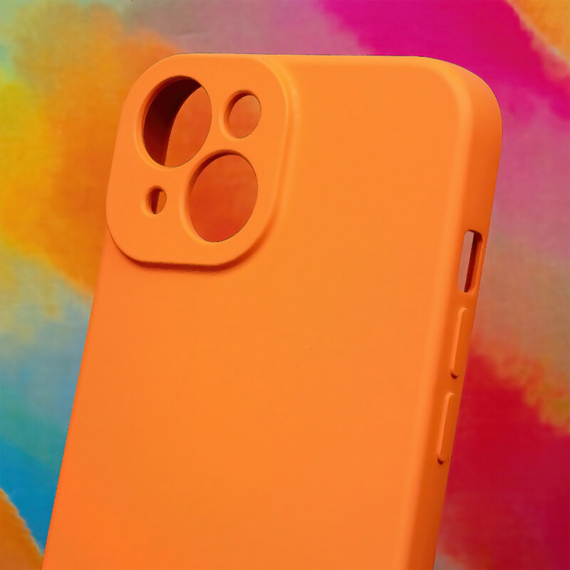 Silicon case for iPhone 13 6,1" orange - Bild 10