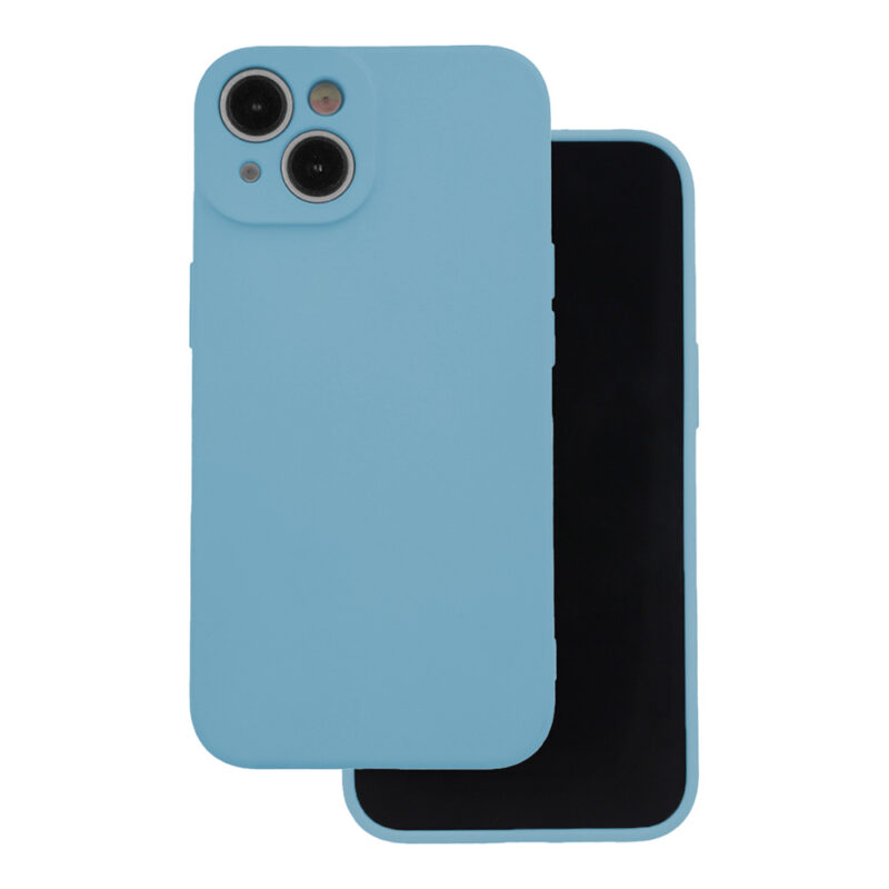 Silicon case for iPhone 14 6,1" sky blue