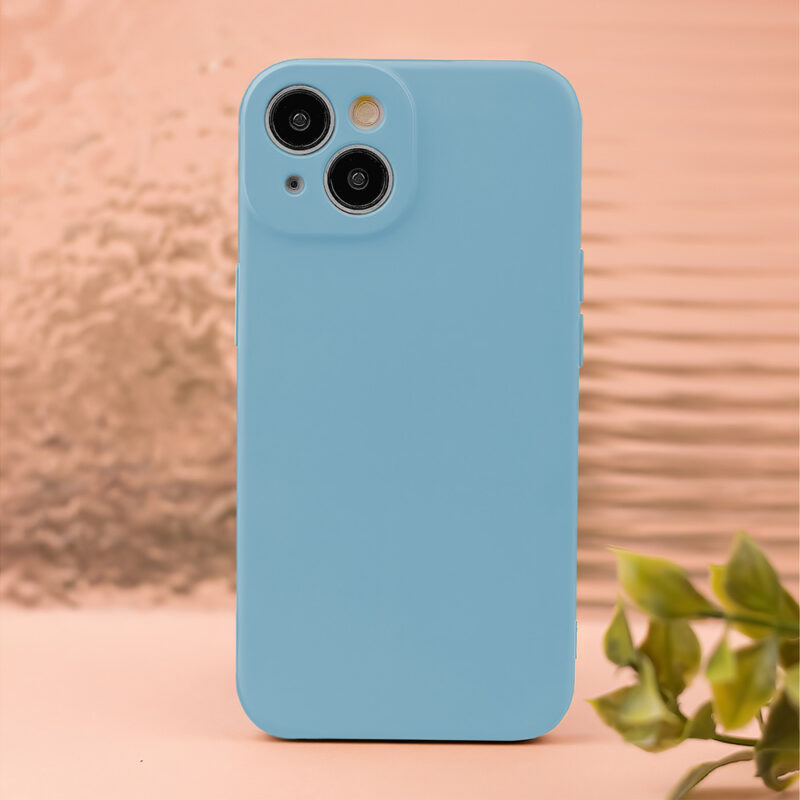 Silicon case for iPhone 14 6,1" sky blue - Bild 11