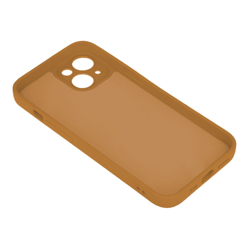 Silicon case for iPhone 15 6,1" caramel - Bild 5