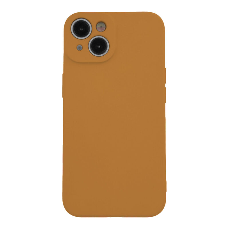 Silicon case for iPhone 15 6,1" caramel - Bild 6