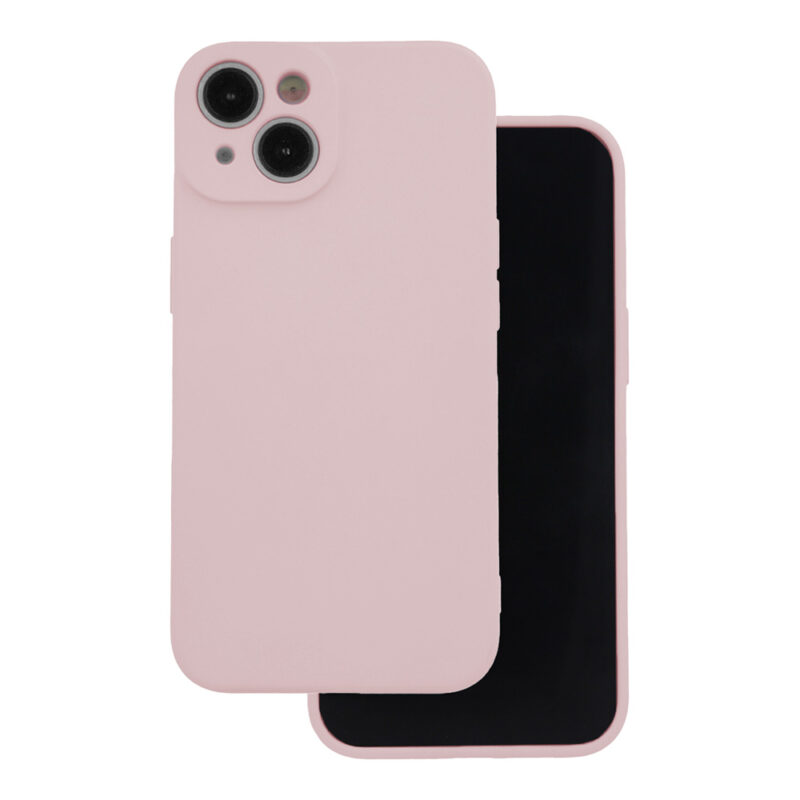 Silicon case for iPhone 15 6,1" rose