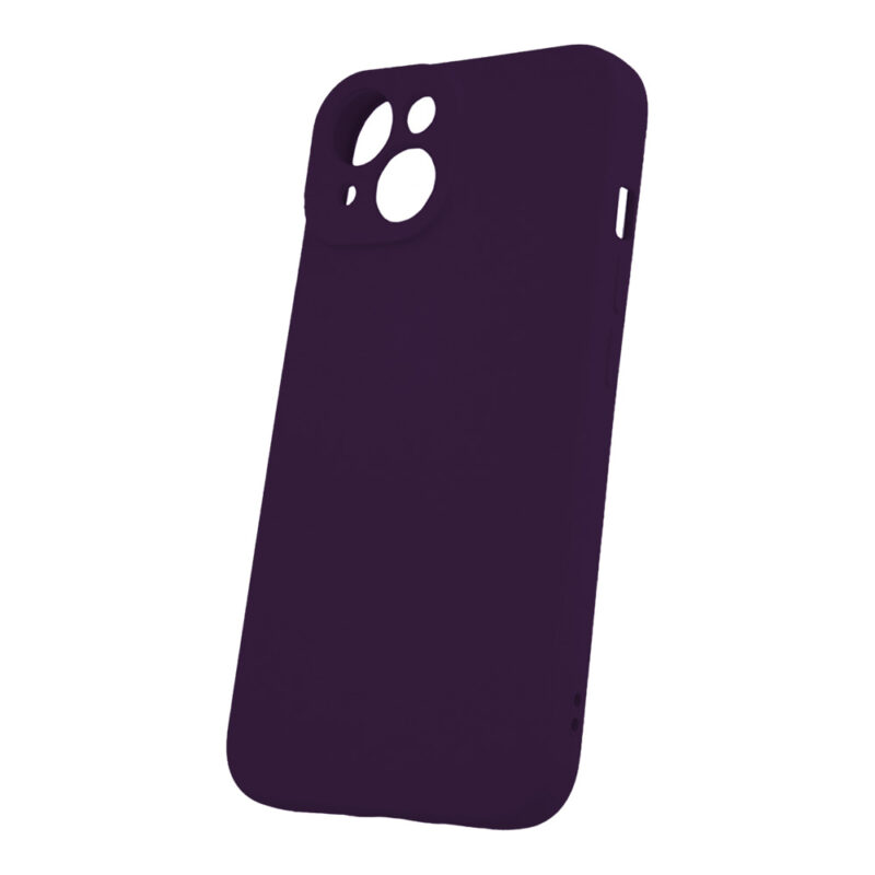 Silicon case for iPhone 16 6,1" plum - Bild 3