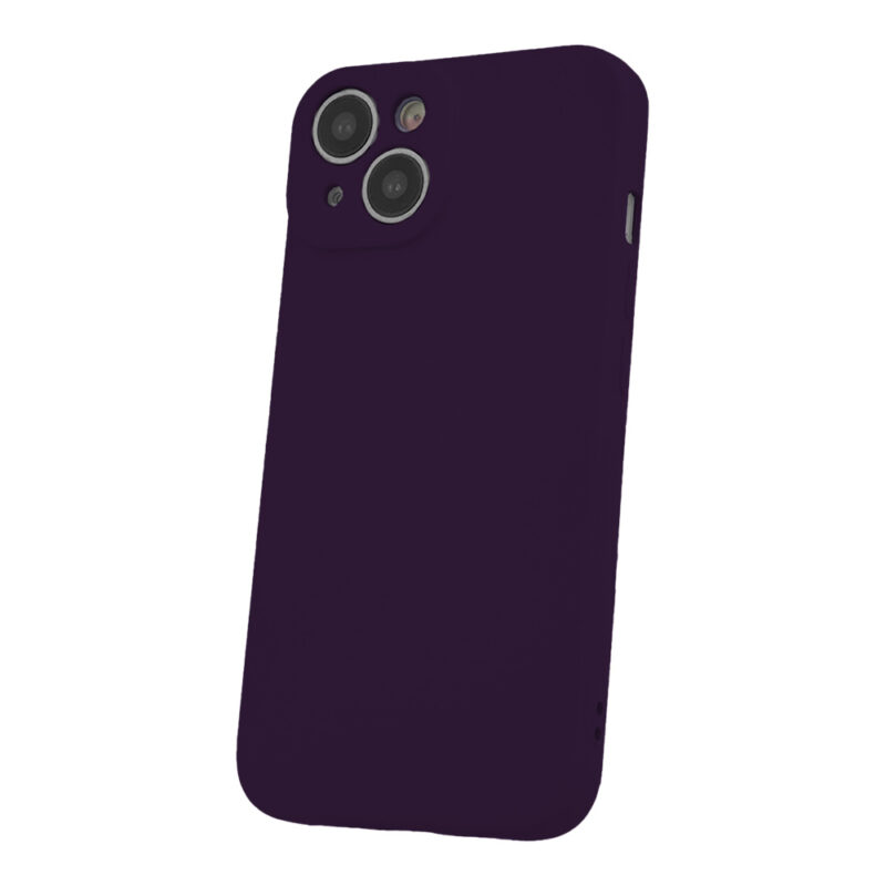 Silicon case for iPhone 16 6,1" plum - Bild 4