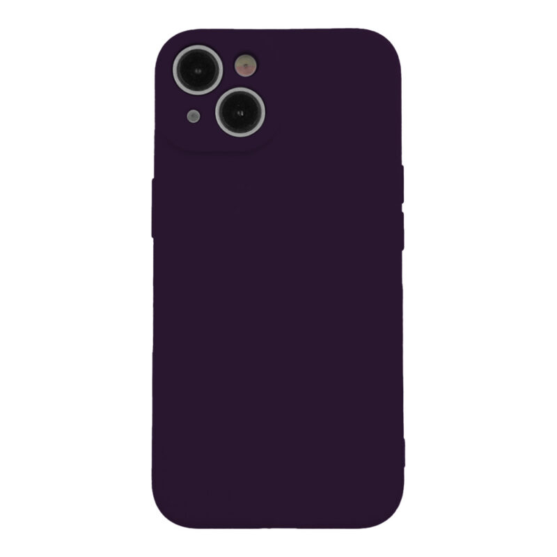 Silicon case for iPhone 16 6,1" plum - Bild 6