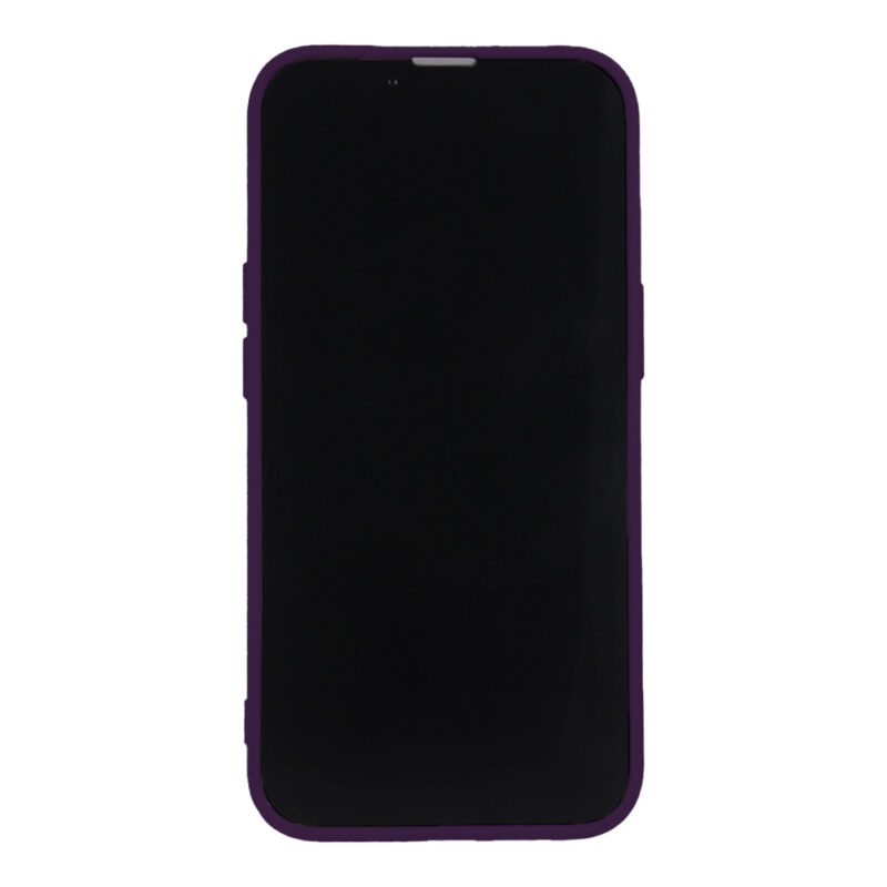 Silicon case for iPhone 16 6,1" plum - Bild 7