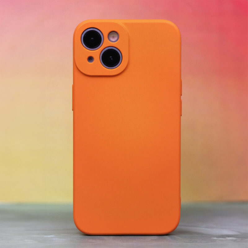 Silicon case for Motorola Moto G34 5G orange - Bild 6