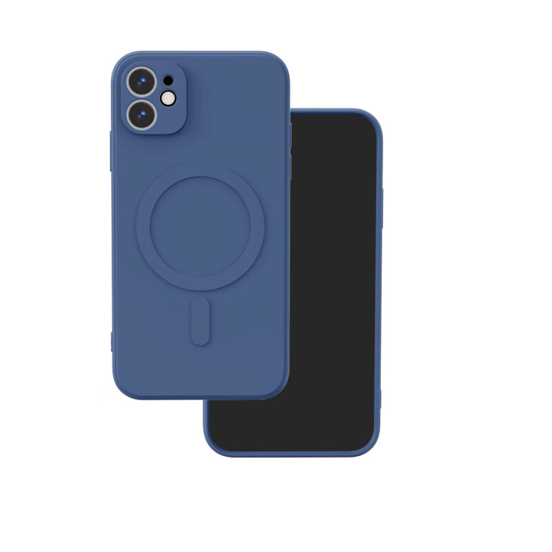 Simple Color Mag case for iPhone 11 navy blue