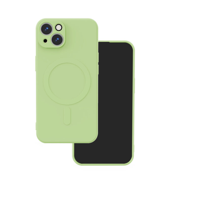 Simple Color Mag case for iPhone 13 6,1" light green