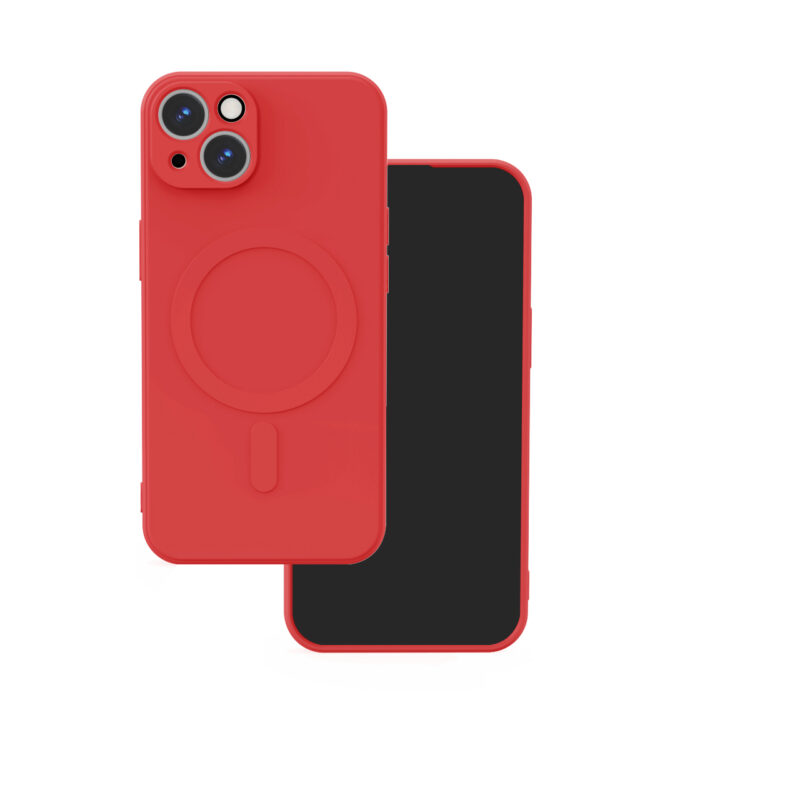 Simple Color Mag case for iPhone 13 6,1" red