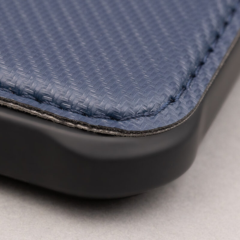 Smart Carbon case for iPhone 15 6,1" navy blue - Bild 9