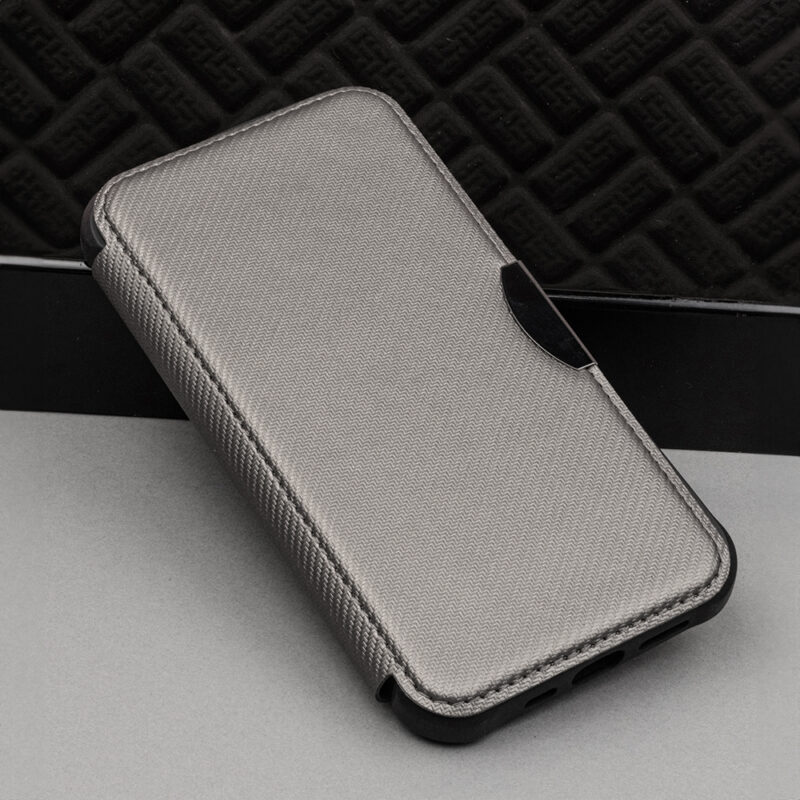 Smart Carbon case for iPhone 15 6,1" silver - Bild 9