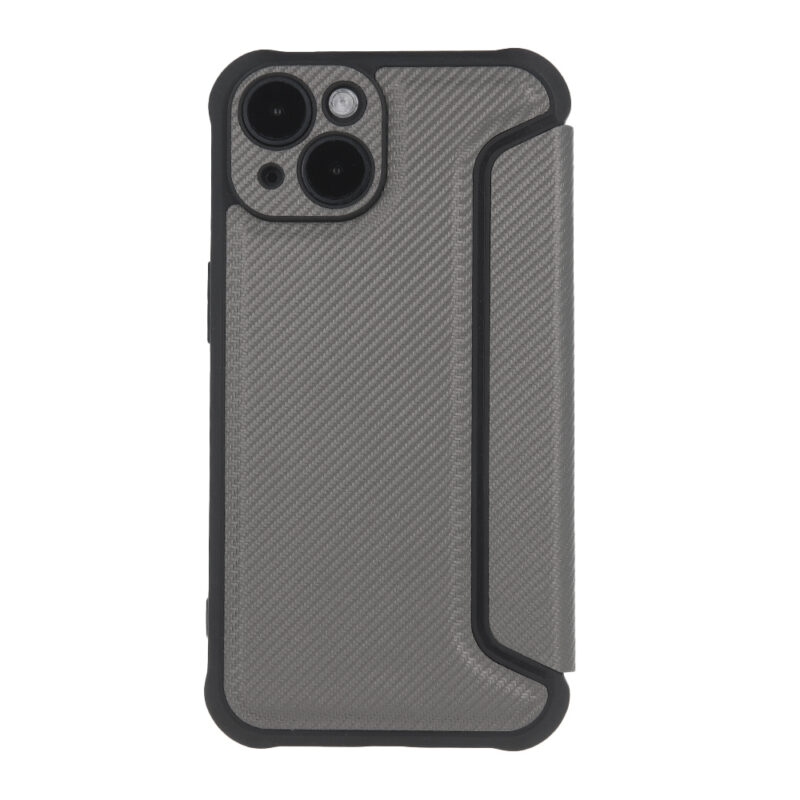 Smart Carbon case for iPhone 16 6,1" silver - Bild 6