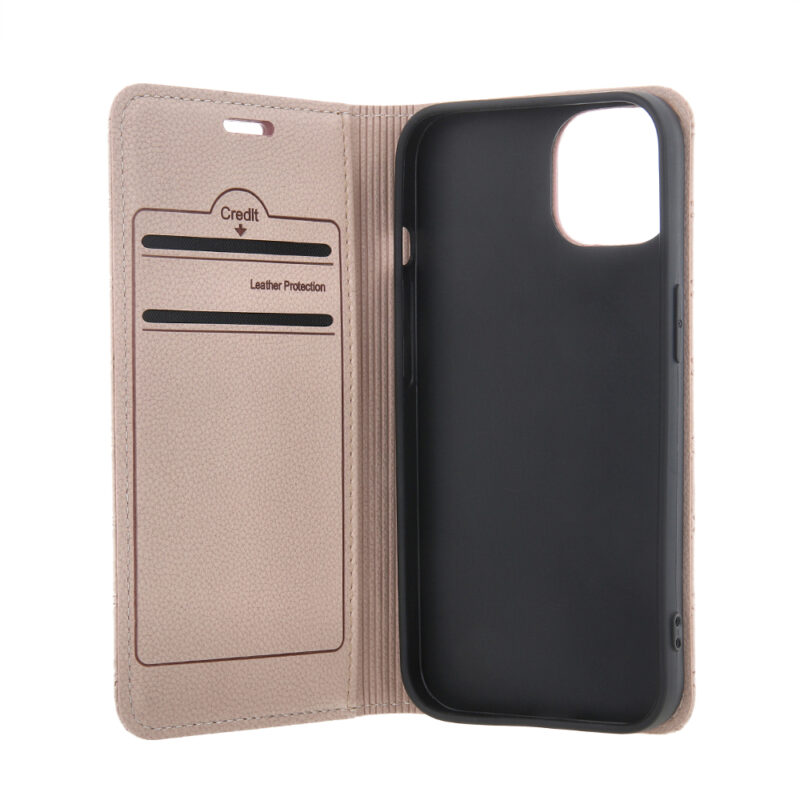 Smart Caro case for iPhone 16 6,1" beige - Bild 4