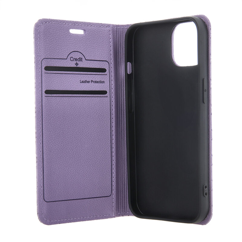 Smart Caro case for iPhone 16 6,1" purple - Bild 4