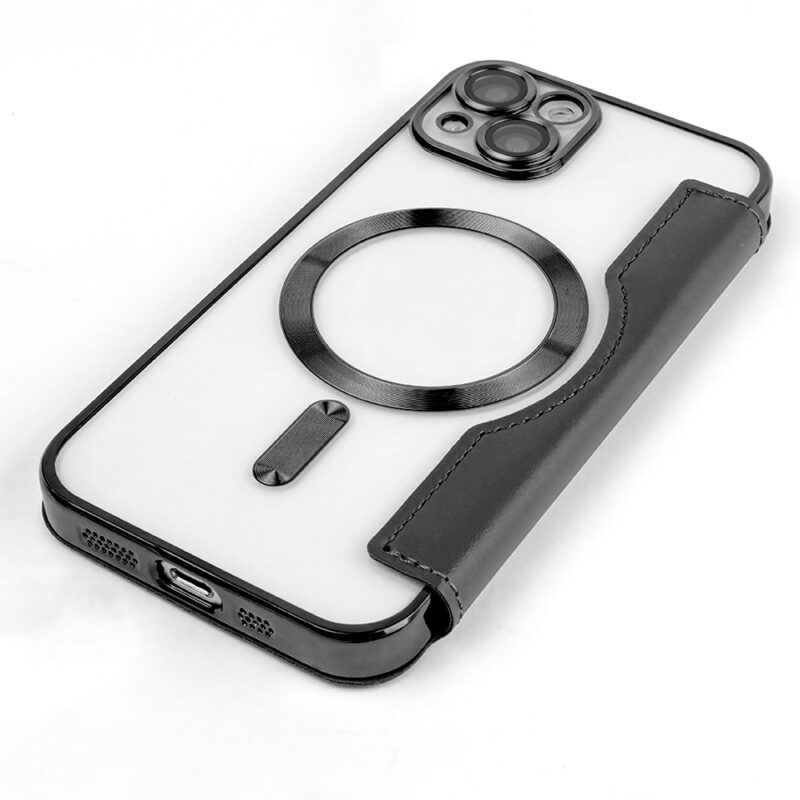 Smart Chrome Mag case for iPhone 13 Pro 6,1" black - Bild 7