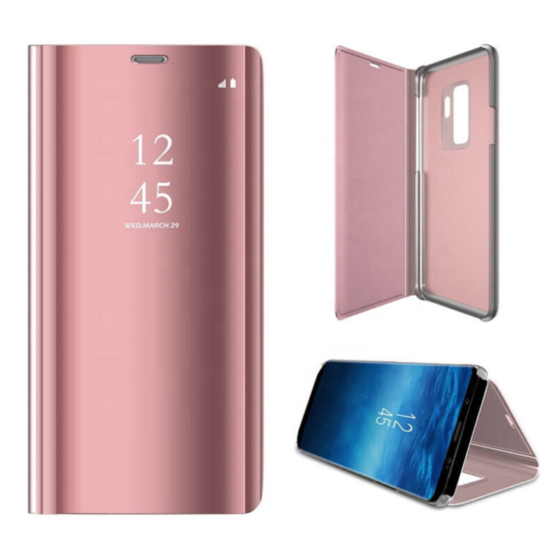 Smart Clear View case for Samsung Galaxy S10 pink - Bild 3