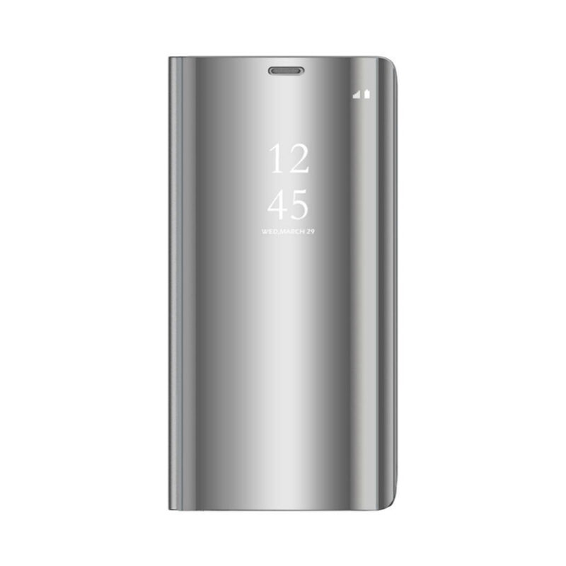 Smart Clear View case for Samsung Galaxy S8 silver