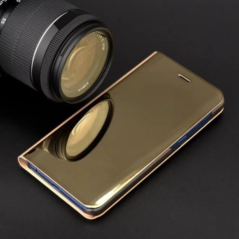 Smart Clear View case for Samsung Galaxy S9 Plus G965 gold - Bild 5