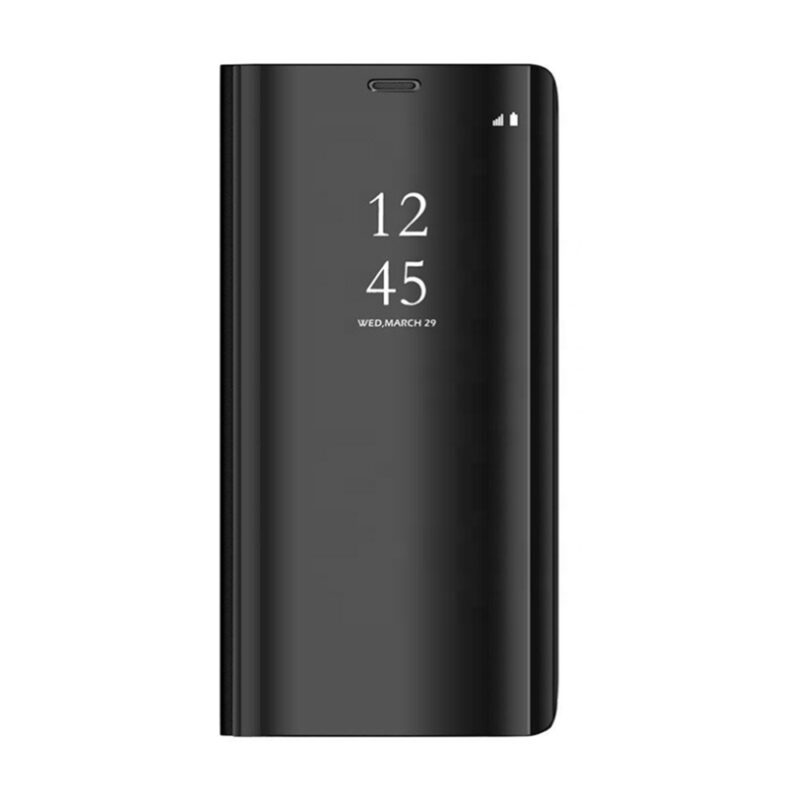 Smart Clear View case for Xiaomi Redmi Note 12 4G black