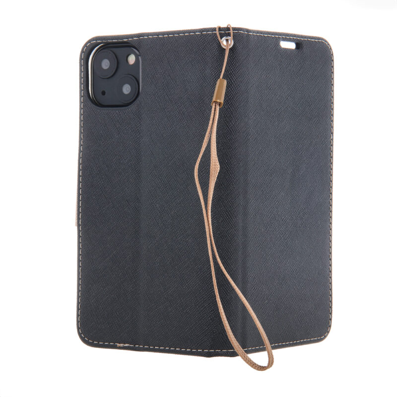 Smart Fancy case for Xiaomi Redmi 12C black-gold - Bild 3