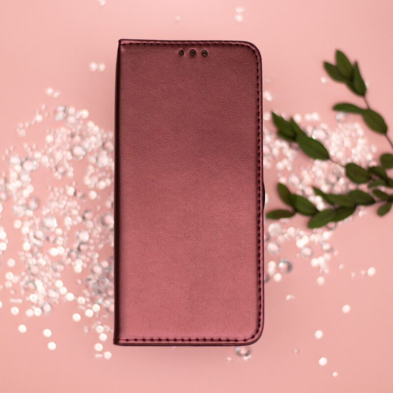 Smart Magnetic case for Oppo A78 5G / A58 5G burgundy - Bild 10