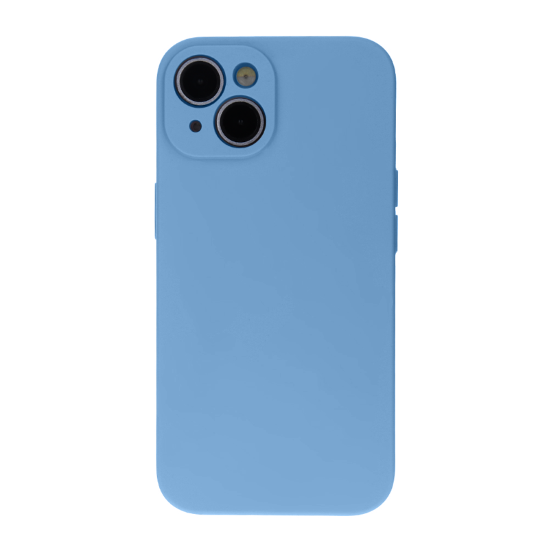 Solid Silicon case for iPhone 12 / 12 Pro 6,1" light blue - Bild 4