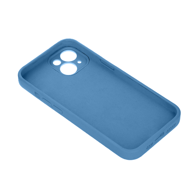 Solid Silicon case for iPhone 12 / 12 Pro 6,1" light blue - Bild 5