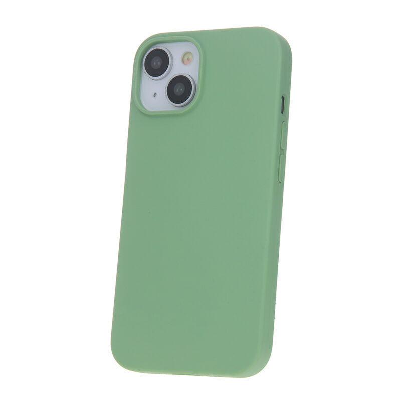 Solid Silicon case for iPhone 13 6,1" light green - Bild 6