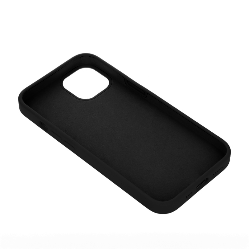 Solid Silicon case for iPhone 16 Plus 6,7" black - Bild 4