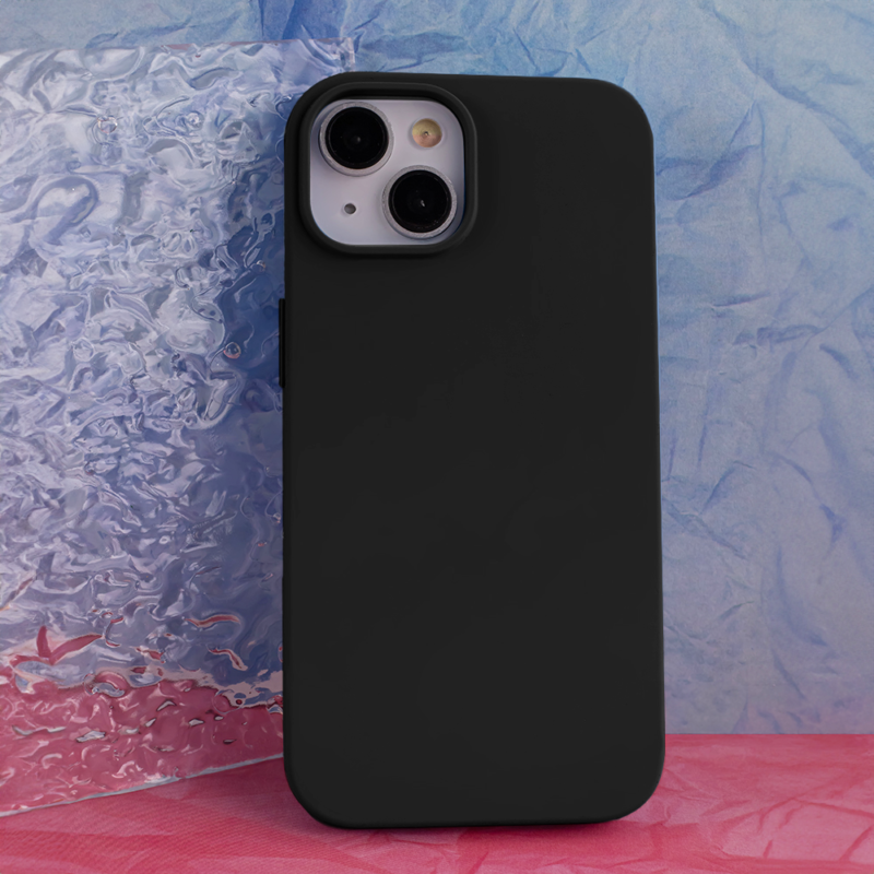 Solid Silicon case for iPhone 16 Plus 6,7" black - Bild 9