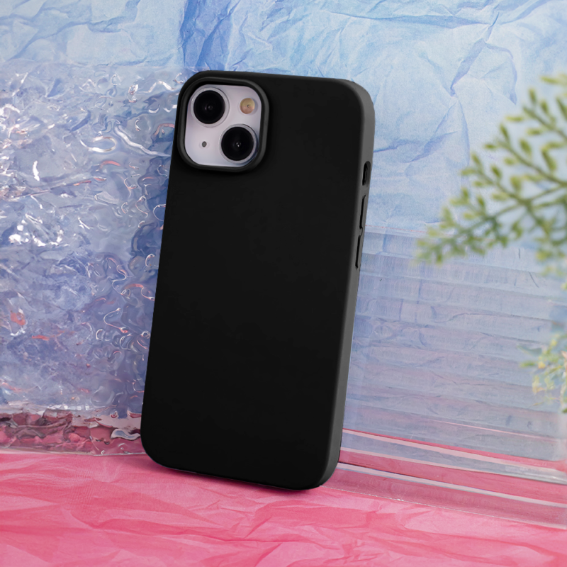 Solid Silicon case for iPhone 16 Plus 6,7" black - Bild 10