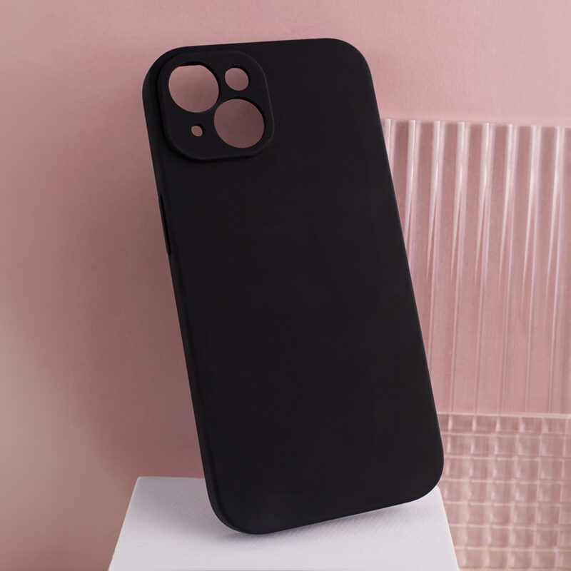 Solid Silicon case for Samsung Galaxy A14 4G black - Bild 9