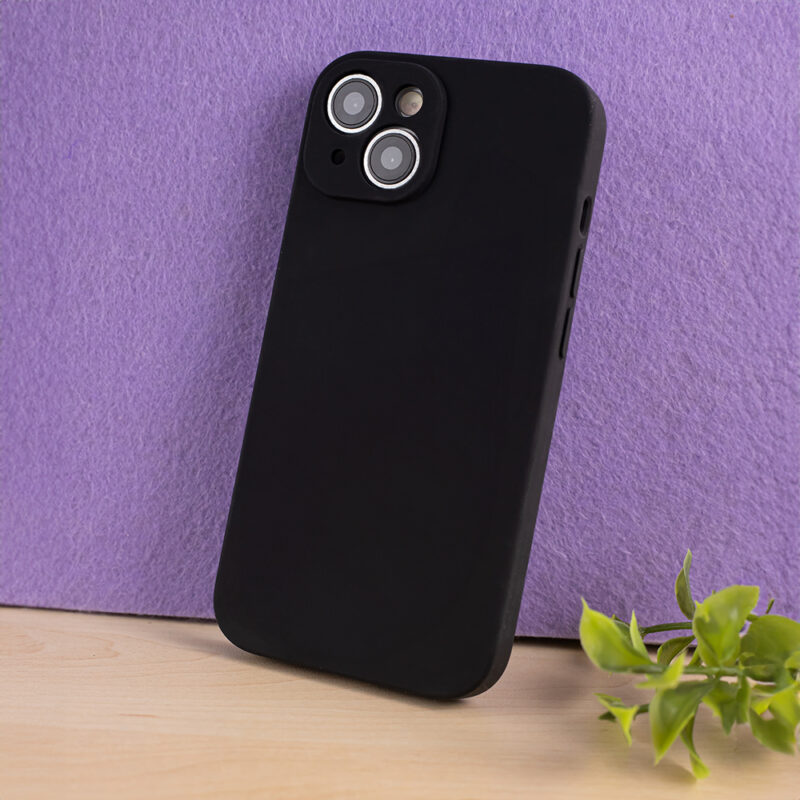 Solid Silicon case for Samsung Galaxy S23 FE black - Bild 8