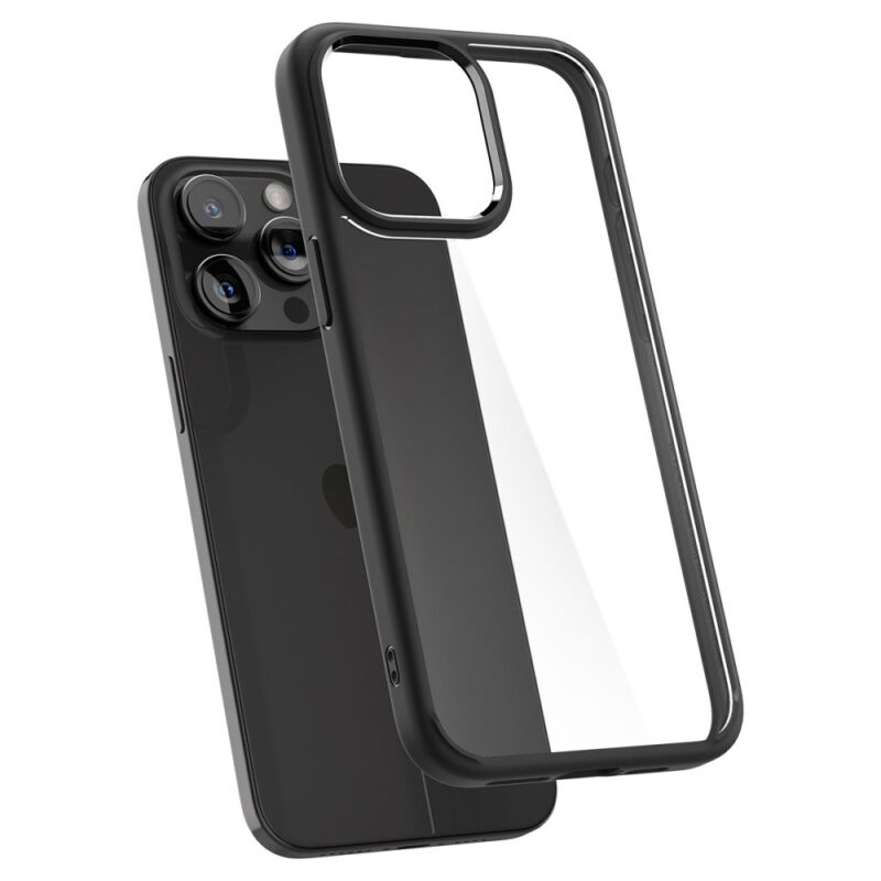 Spigen Ultra Hybrid case for iPhone 15 Pro 6,1" matte black - Bild 7