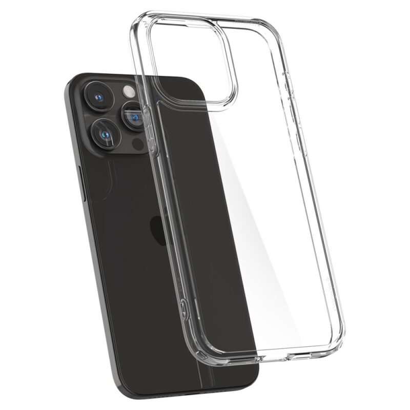 Spigen Ultra Hybrid case for iPhone 15 Pro Max 6,7" crystal clear - Bild 7