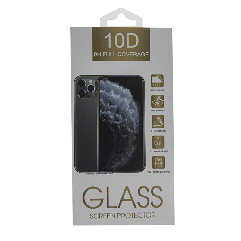 Tempered glass 10D for iPhone X / XS / 11 Pro black frame