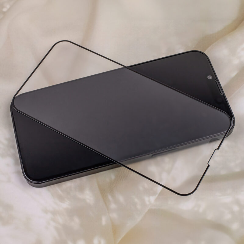 Tempered glass 6D matte for iPhone XR / 11 black frame - Bild 8