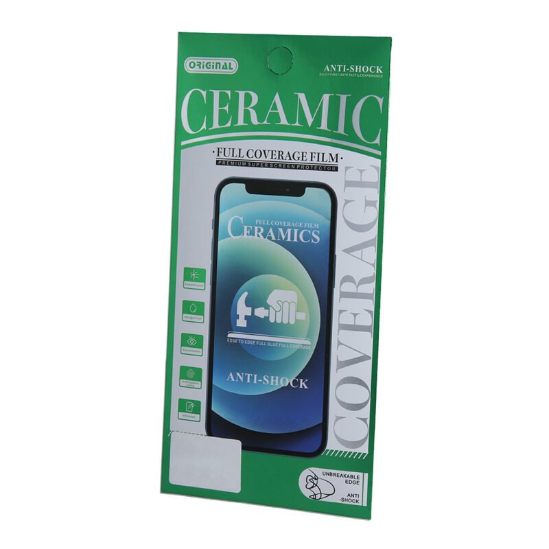 Tempered glass 9D Ceramic for iPhone 15 6,1"