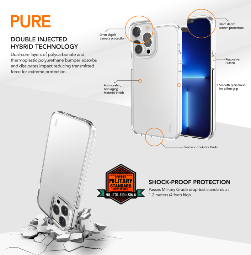 Ugly Rubber Pure case for iPhone 11 Pro clear - Bild 9