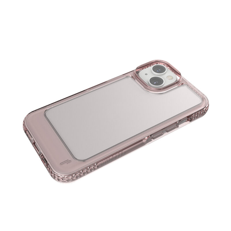 Ugly Rubber UMODEL case for iPhone 14 6,1" clear pink - Bild 3