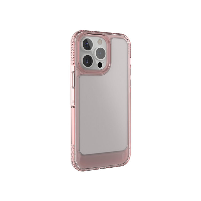 Ugly Rubber UMODEL case for iPhone 15 Pro 6,1" clear pink