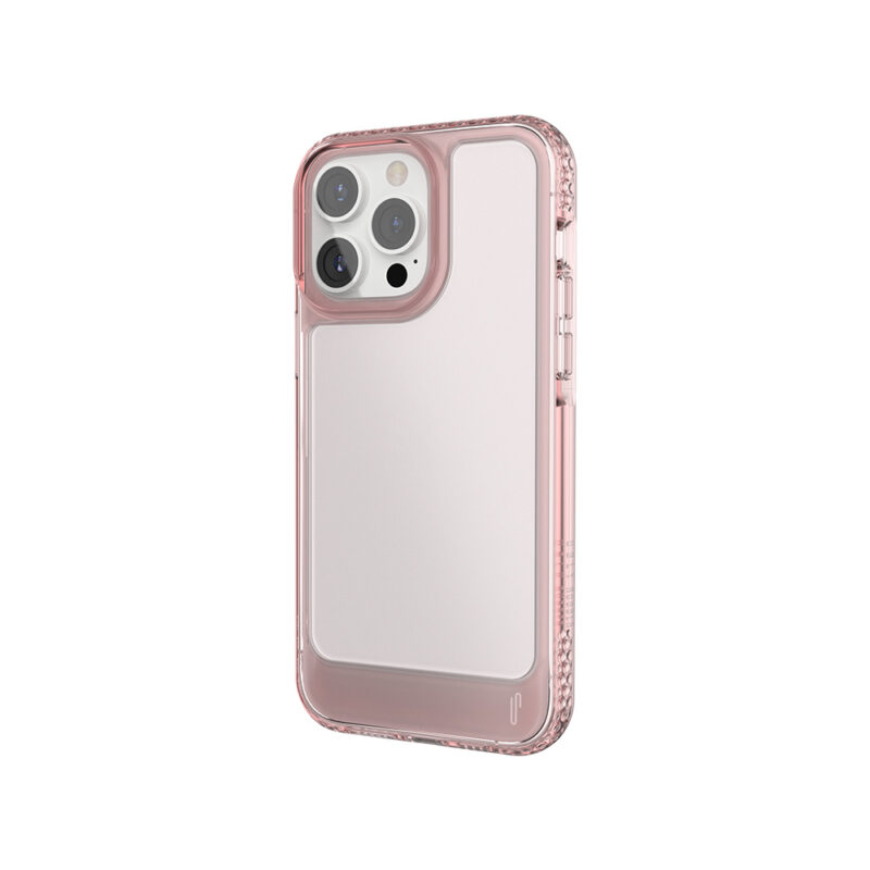 Ugly Rubber UMODEL case for iPhone 15 Pro 6,1" clear pink - Bild 4