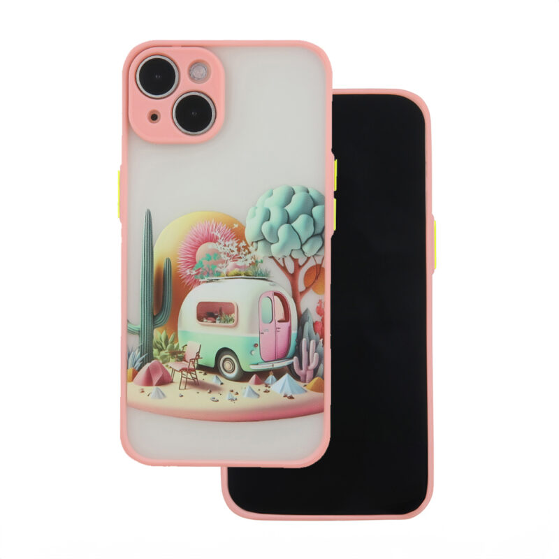 Ultra Trendy case for iPhone 11 Travel pink